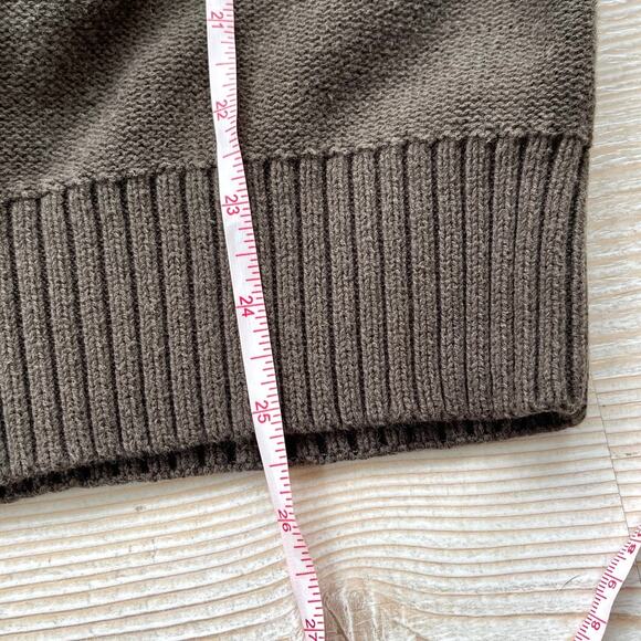 Retrofit Brand Men's Henley Sweater‎ | Brown Large - Picture 8 of 8